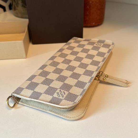 Louis Vuitton Zippy Damir Azur Canvas Insolite Wallet - Picture 11 of 11